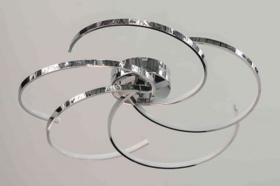 Люстра MD9121/5 CH 80W 4000K ПДУ LED Brillares (Код: 16458)
