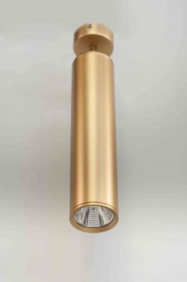 Точечный светильник LED S2-1 X  60*250 GD  7W 4000K  XD Brillares (Код: 16496)