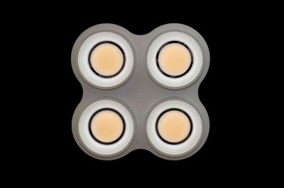 Люстра LED WL X8877-4 WH  акрил ПДУ 52 Вт. Brillares (Код: 16076)